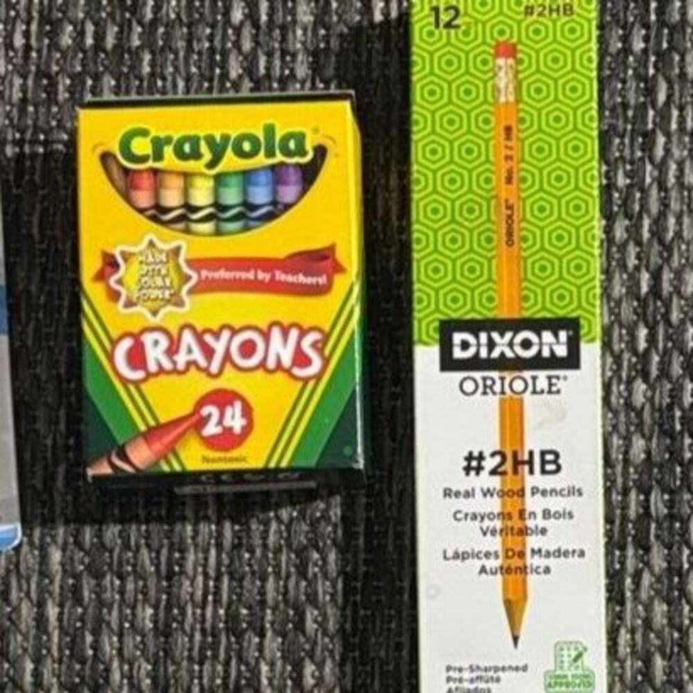 Crayola crayons Wooden Pencils school supplies NEW
